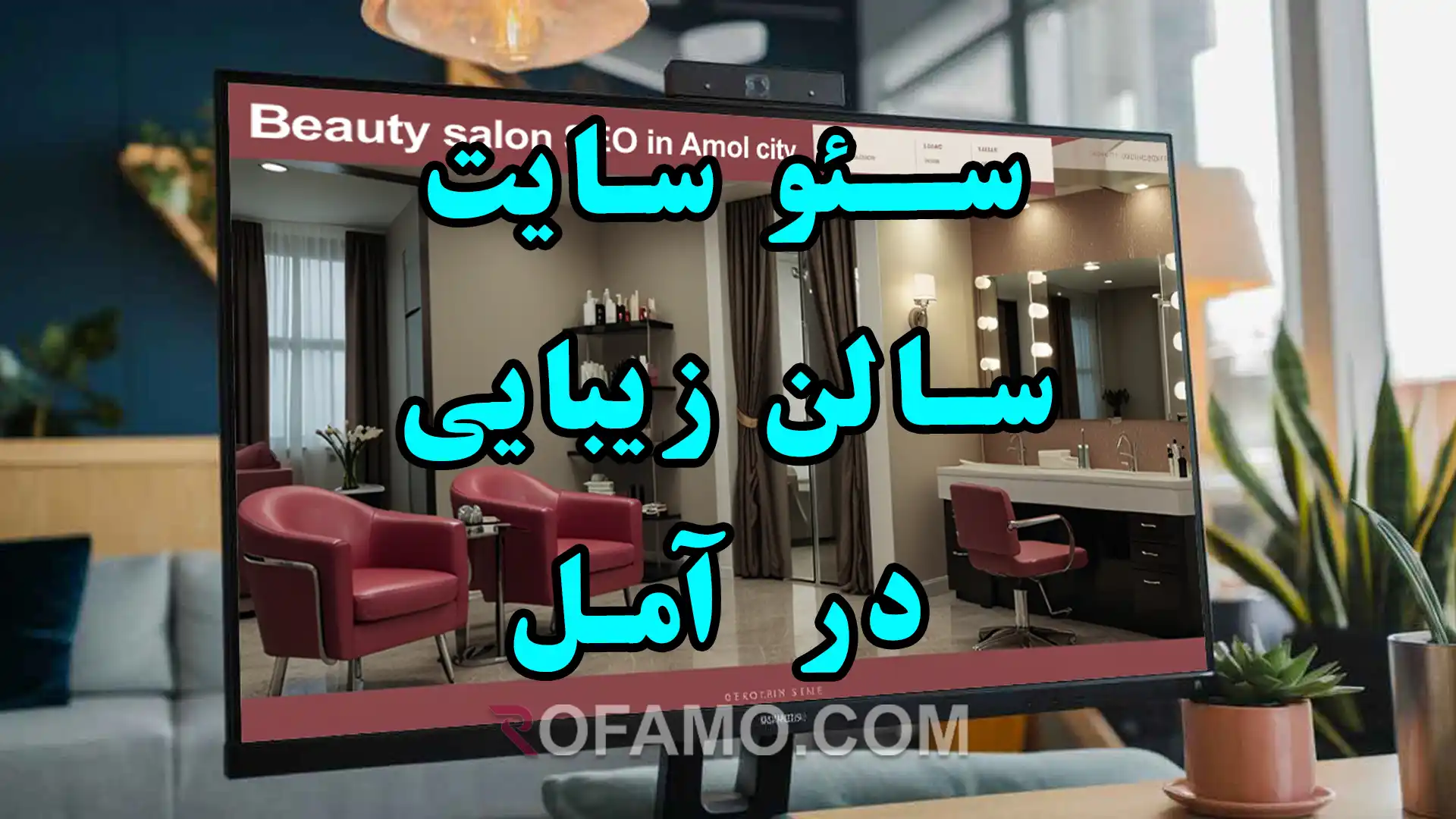 سئو سایت سالن زیبایی آمل