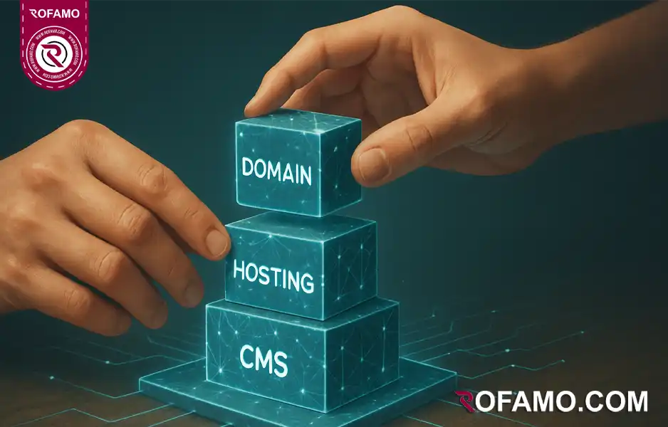 شروع طراحی سایت در محمودآباد با انتخاب دامنه، هاست سریع و CMS مناسب