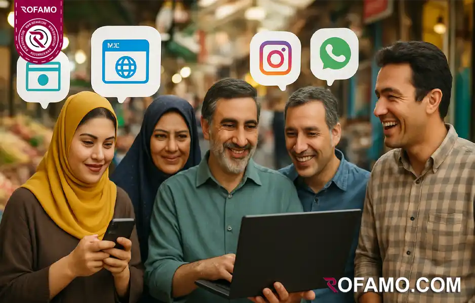 اتصال سایت به شبکه‌های اجتماعی و نقشه گوگل برای جذب مشتریان محلی در بابل