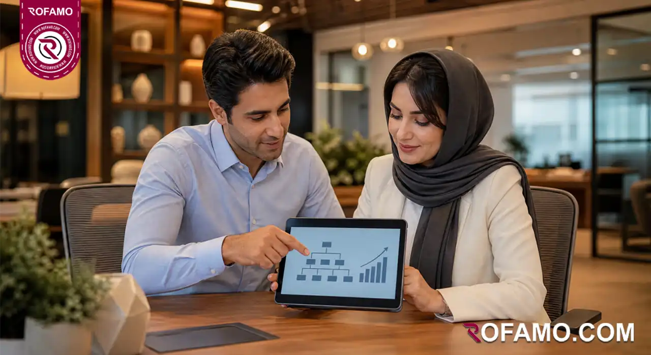 ساختار ساده لینک داخلی با عمق کلیک مناسب برای دسترسی سریع به صفحات مهم سایت
